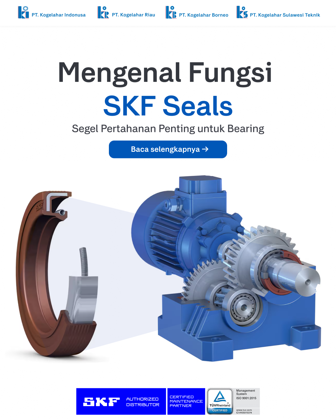 Mengenal Fungsi SKF Seals