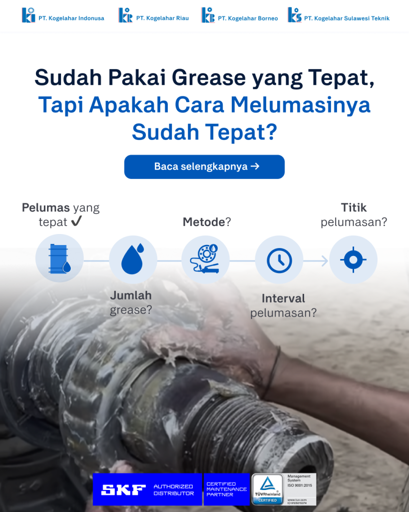 Sudah Pakai Grease yang Tepat, Tapi Apakah Cara Melumasinya Sudah Tepat?