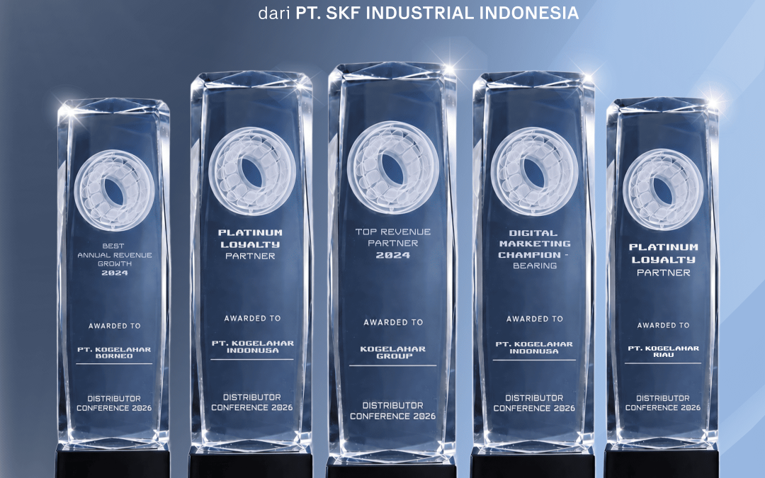 Kogelahar Raih Berbagai Penghargaan pada Acara SKF Industrial Indonesia Distributor Conference 2026