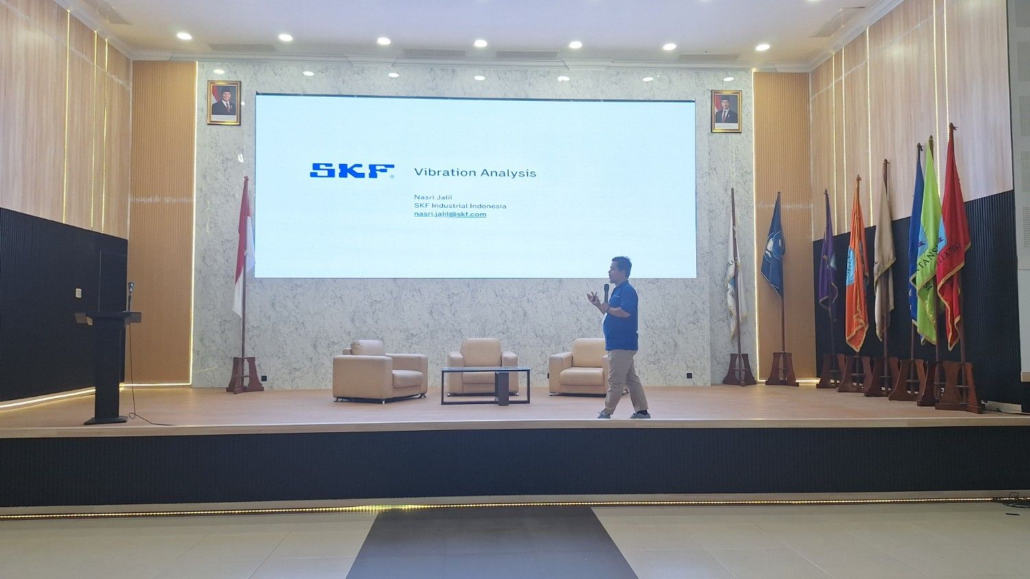Bpk. Nasri Jalil, Application Engineer Specialist PT. SKF Industrial Indonesia