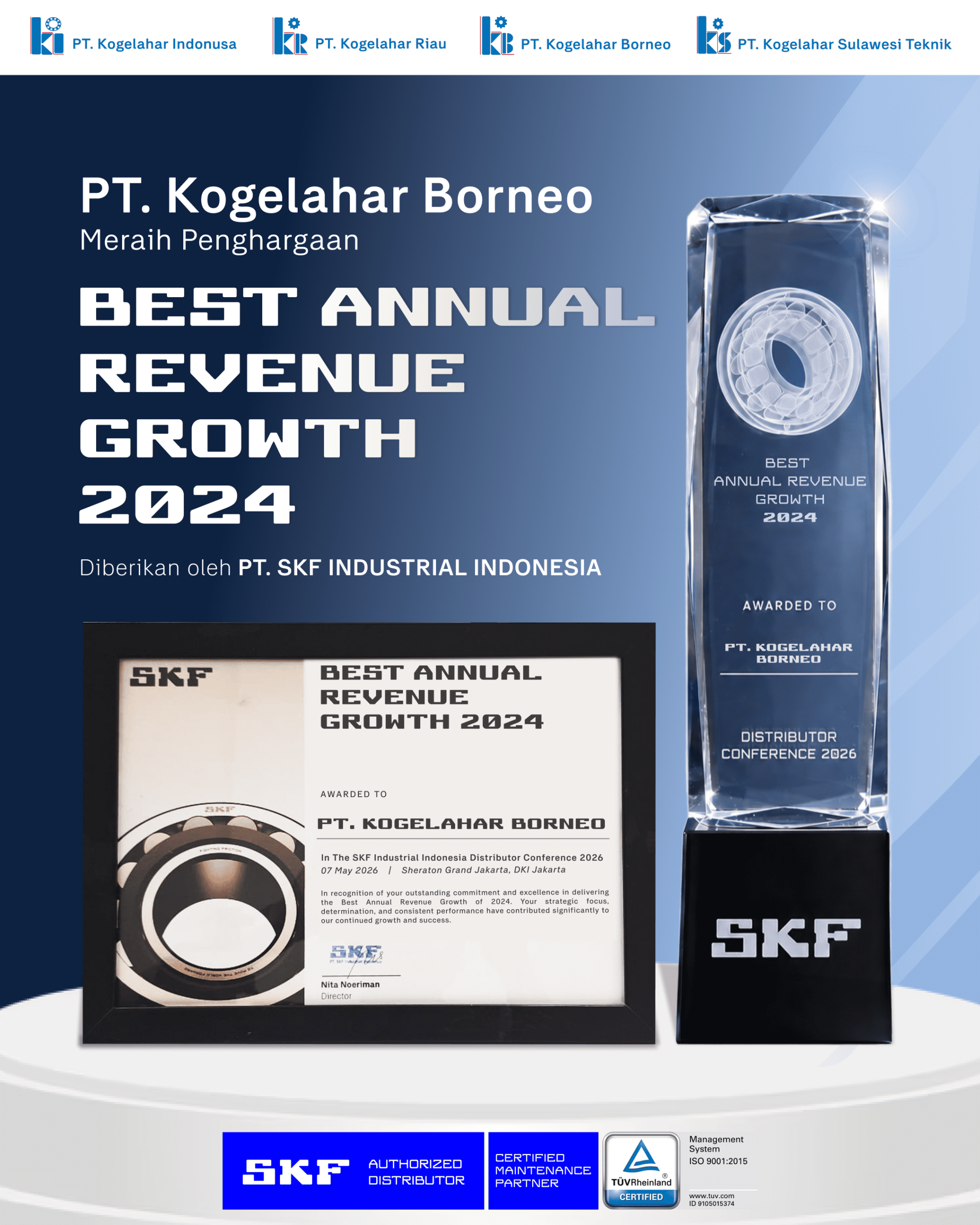 KB - Best Annual Revenue Growth 2024 KB - Best Annual Revenue Growth 2024