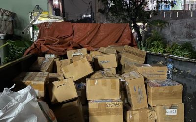 5.5 Ton Produk Palsu SKF disita dalam penggerebekkan di Jakarta