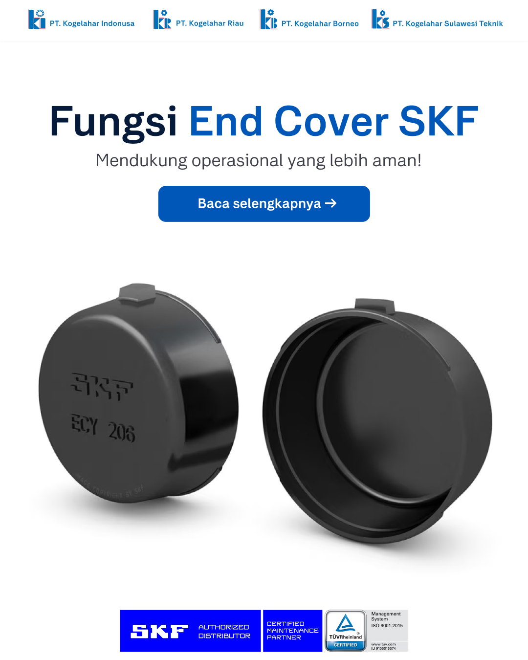 Fungsi End Cover SKF