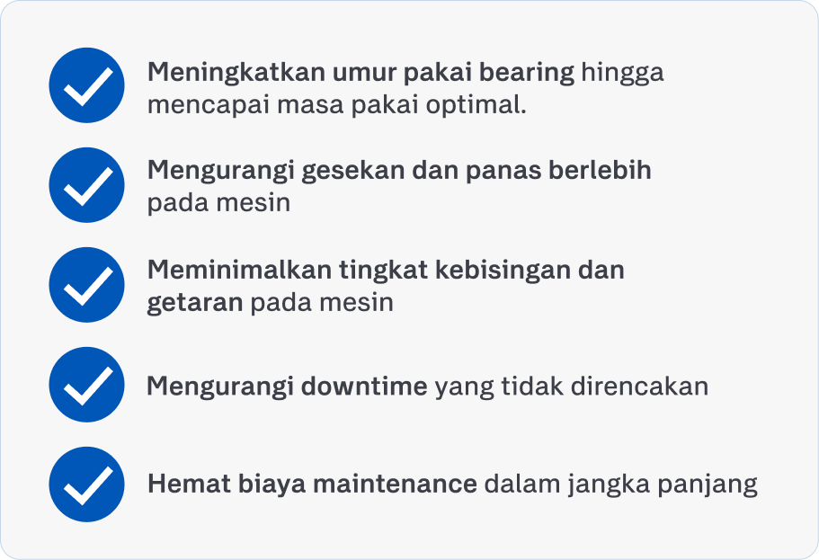 Dampak Positif Penggunaan Bearing yang Tepat Dampak Positif Penggunaan Bearing yang Tepat