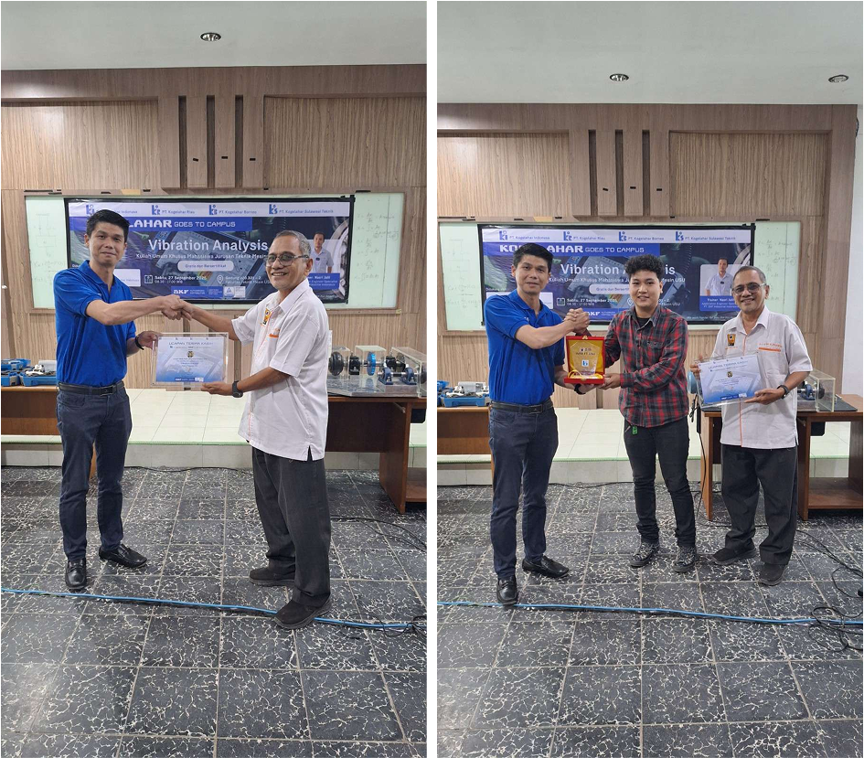 Foto bersama Ketua Jurusan Teknik Mesin Universitas Sumatera Utara (USU)  Bpk. Dr. Ir. Sabri, MT. IPM