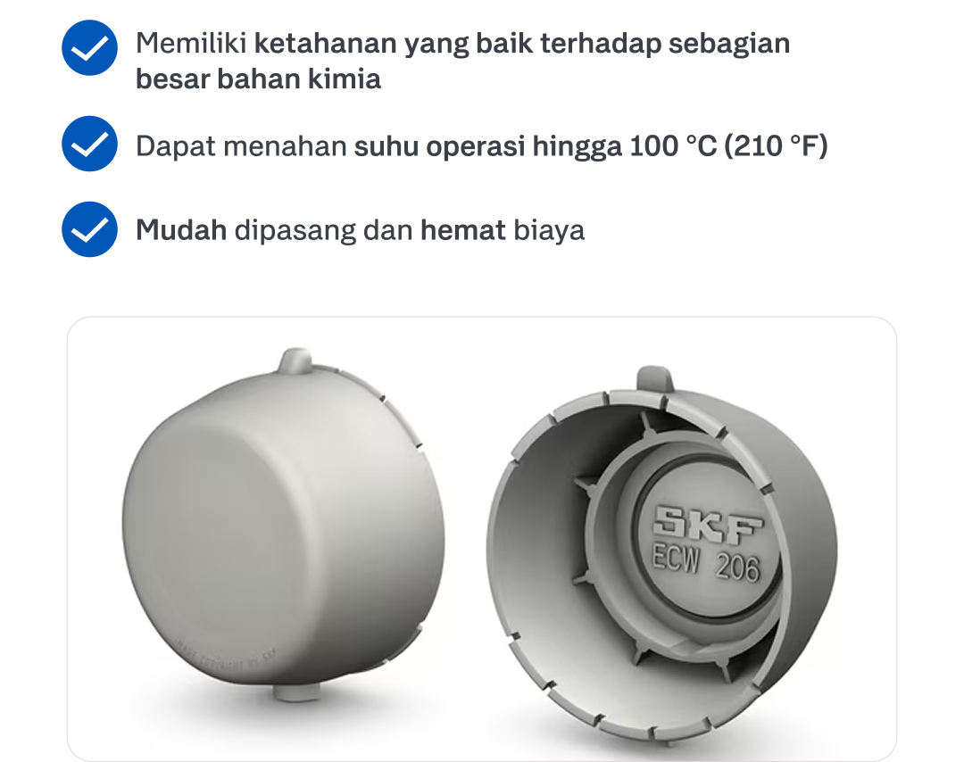 Keunggulan End Cover SKF Keunggulan End Cover SKF