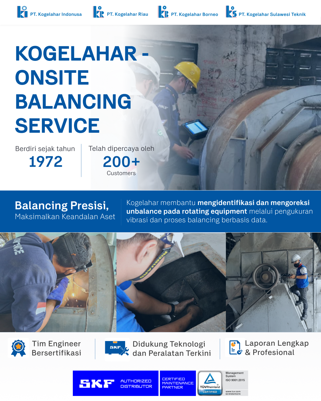 Kogelahar Onsite Balancing Service Kogelahar Onsite Balancing Service