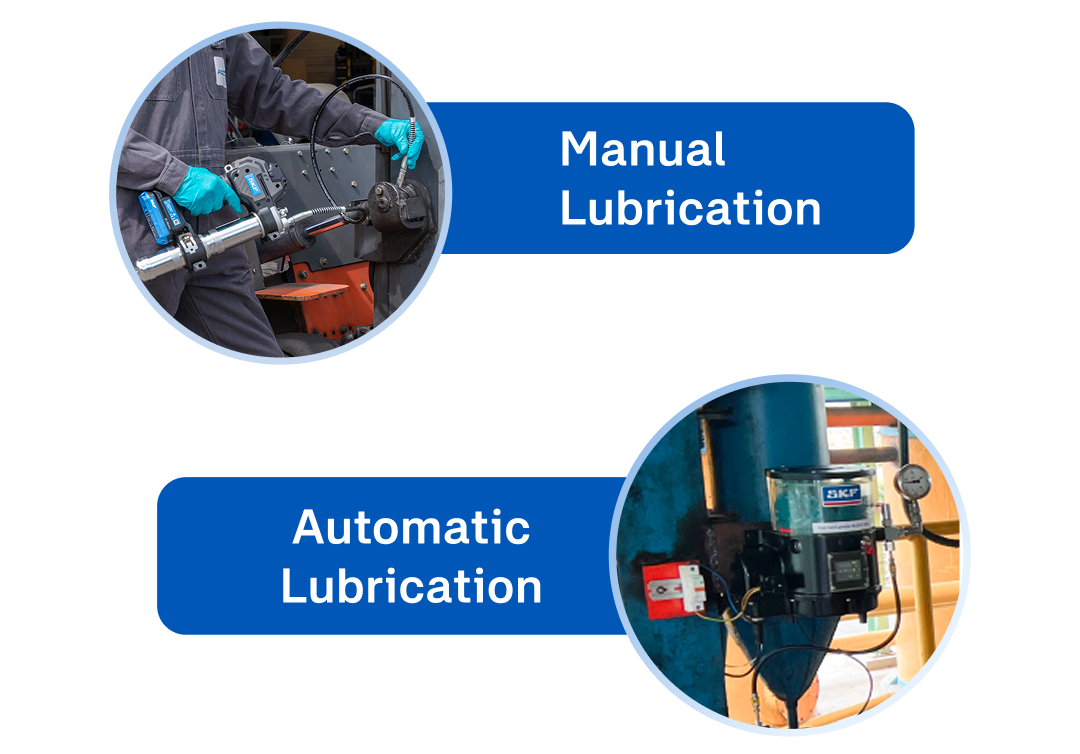Manual vs Automatic Lubrication Manual vs Automatic Lubrication