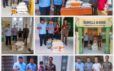 Jelang Idul Fitri 1444 H / 2023 PT. Kogelahar Indonusa Bagikan Sembako untuk Masjid dan Musholla Sekitar Perusahaan.