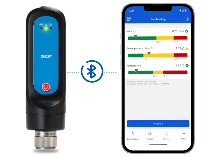 Cara Menghubungkan SKF QuickCollect Sensor ke Smartphone