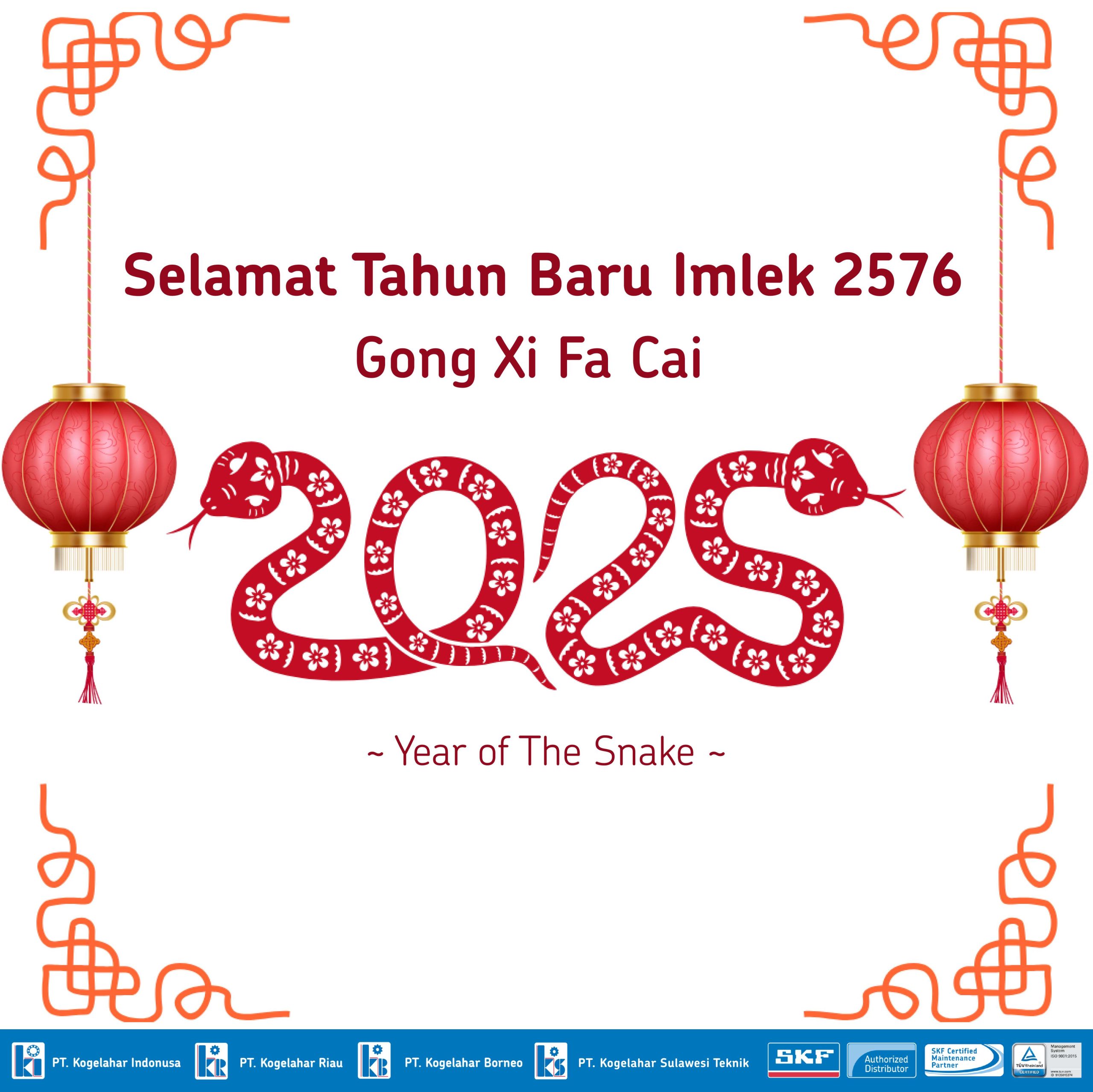 Selamat Tahun Baru Imlek 2025 2576 Kongzili Selamat memperingati Isra Mi'raj Nabi Muhammad SAW 1446 Hijriah