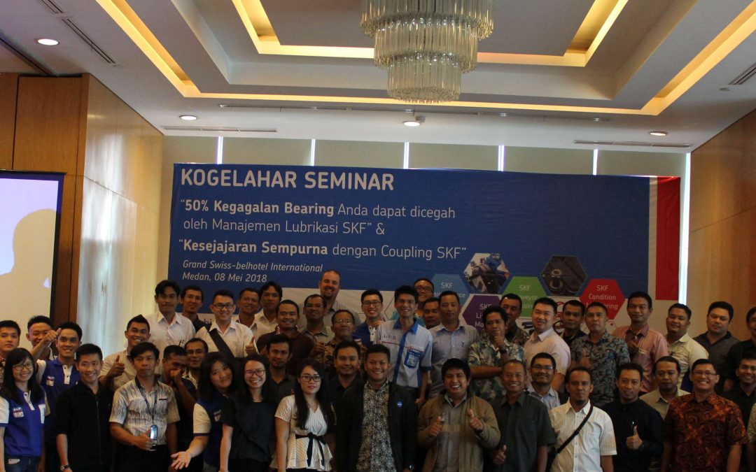 Seminar Sehari Kogelahar Tema “50% Kegagalan Bearing Anda dapat dicegah oleh Manajemen Lubrikasi SKF dan Kesejajaran Sempurna dengan Coupling SKF”
